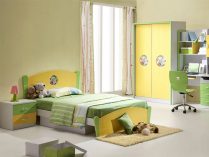 Combinación de verdes para la habitación