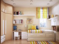 Habitación colorida