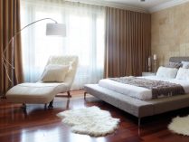 Habitación de matrimonio de estilo natural